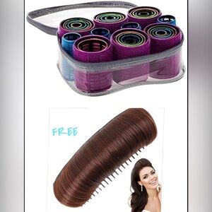 ✨Host pick✨Vibrant Hair Rollers Set NWOT